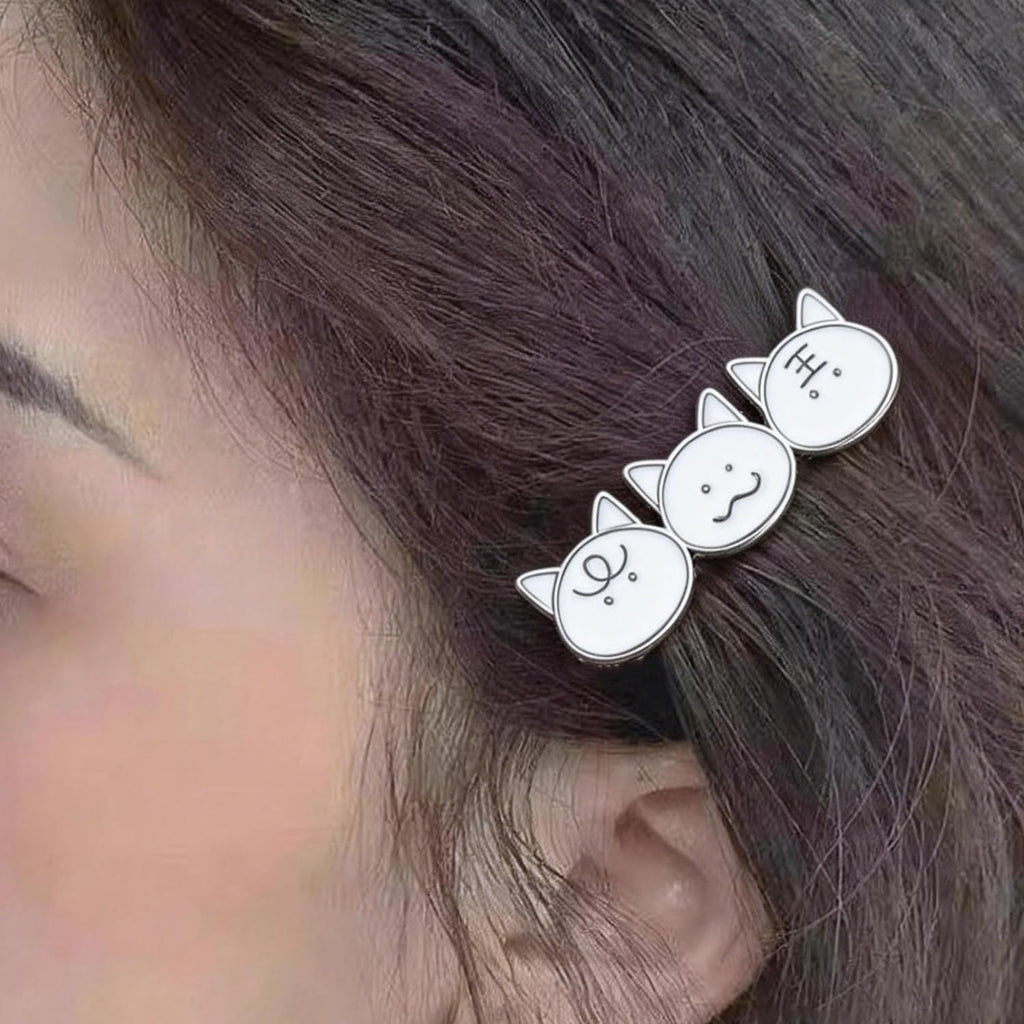 Love and Deepspace Sylus Cat-Themed Jewelry Collection: 3PC Necklace+Bracelet+Hair Clips for Anime Cosplay Gifts