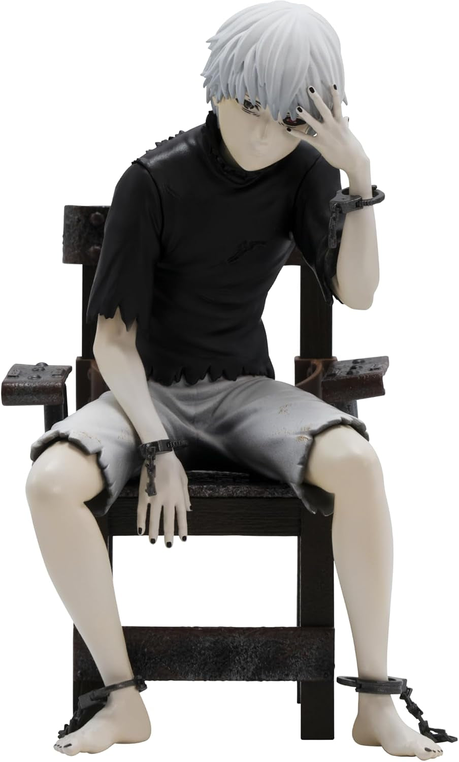 Abysse Corp Tokyo Ghoul Kaneki 1:10 Scale Printed PVC Action Figure Gift Boxed