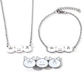 Love and Deepspace Sylus Cat-Themed Jewelry Collection: 3PC Necklace+Bracelet+Hair Clips for Anime Cosplay Gifts