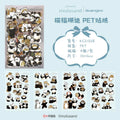 4/40Pcs Mofusand Stickers Toys Cartoon Shark Cat Waterproof Stickers Cute DIY Decor Stickers for Phone Case Scrapbook Journal