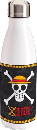 One Piece Straw Hat Pirates Water Bottle 16.9 Fl Oz Anime Manga Drinkware Home & Kitchen Merch Gift