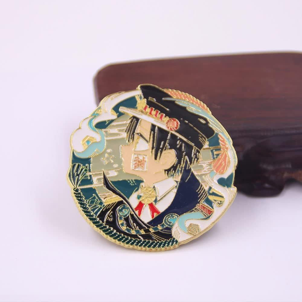 Toilet-Bound Hanako Kun Brooch Pins - Anime TBHK Enamel Pins for Backpacks Bag Accessories - Yashiro Nene Hanako Kun Yugi Amane Cosplay Brooches