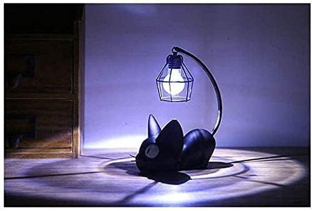Jiji Cat Lamp, Kiki'S Delivery Service Resin Black Cat Night Light, Kiki Anime Room Decor, Cute Desk Lamp Gift for Fans