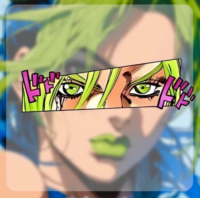 Jojo'S Bizarre Adventure Bruno Bucciarati Anime Vinyl Car Decal | Jojo Sticker Waterproof Removable Laptop Car Accessory | Anime Car Decor Vinyl Transfer Sticker for Fans and Collectors (STONEFREE)