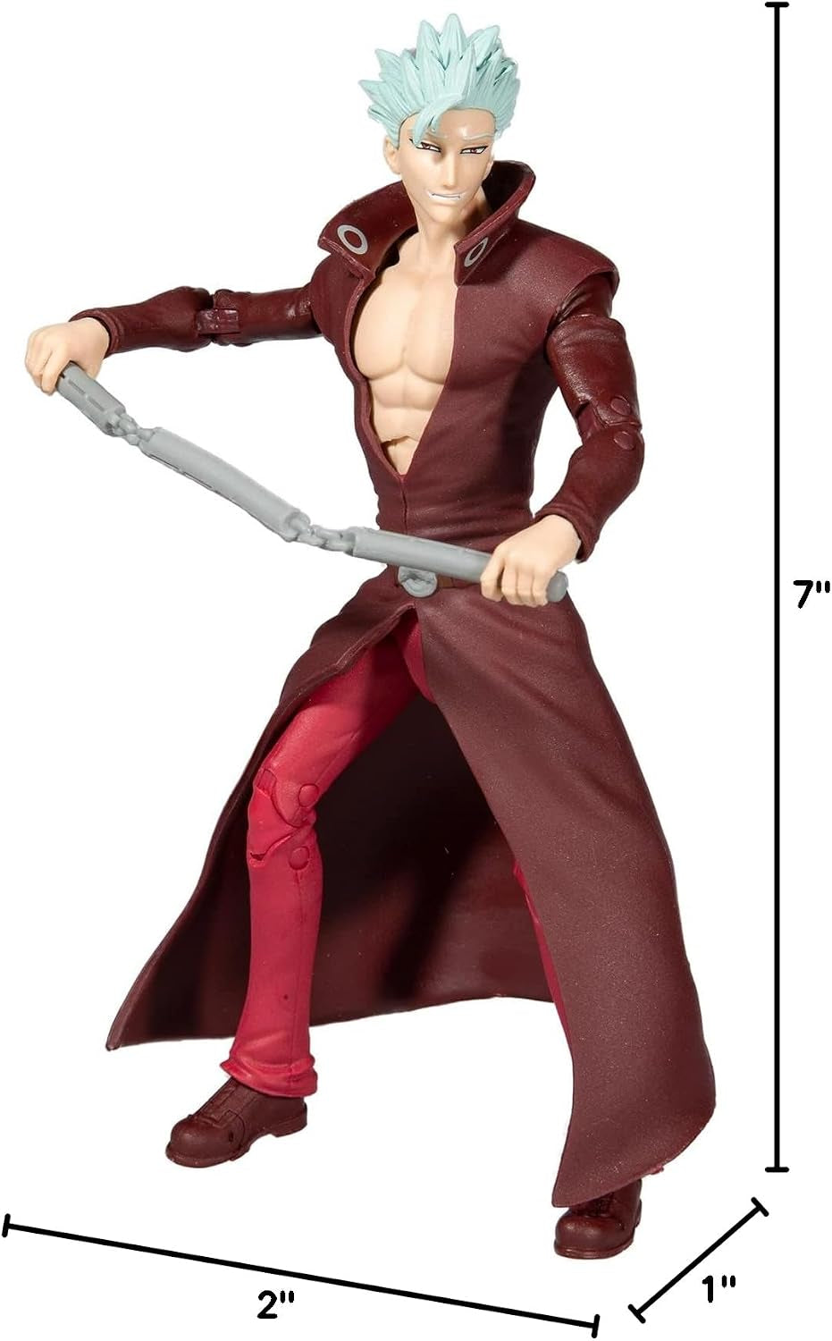 the Seven Deadly Sins Ban 7" Action Figure with Accessories