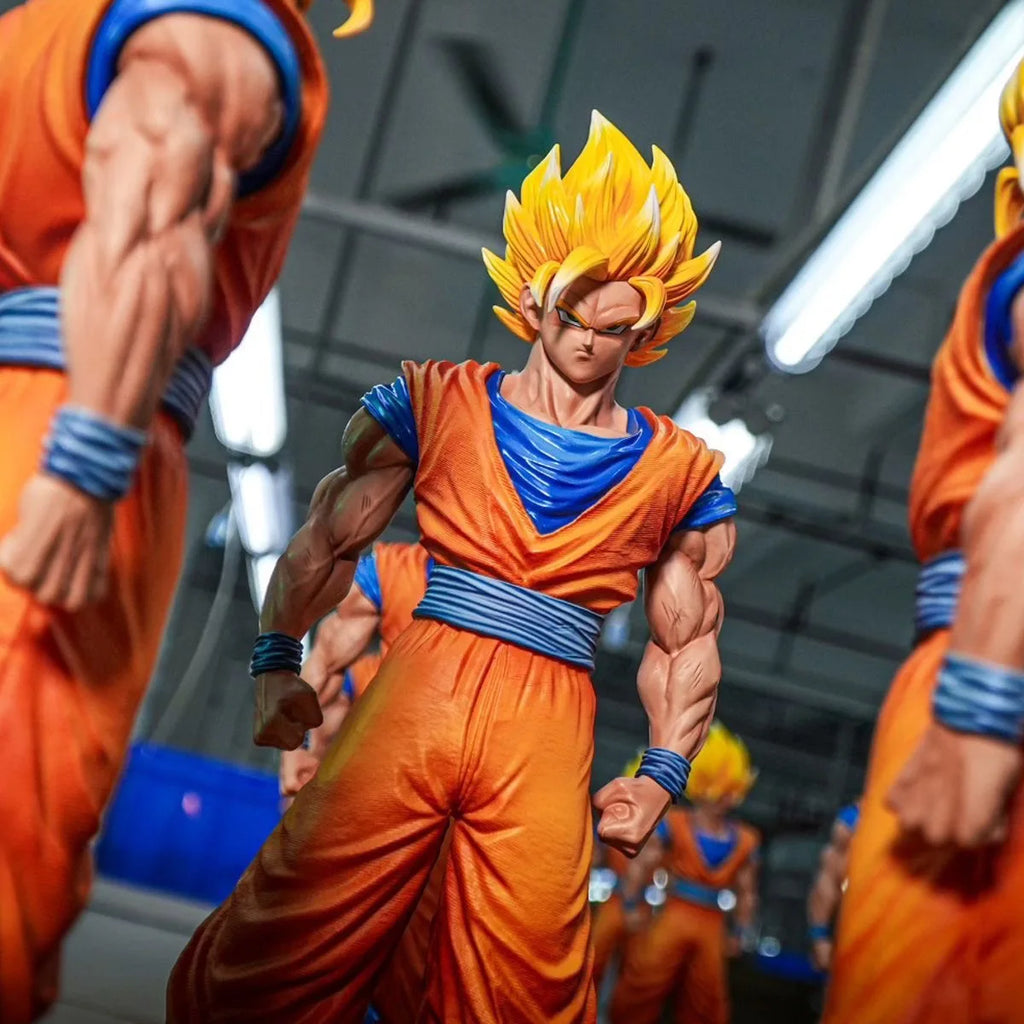 Dragon Ball Statue Brother JT Star Track Super 2 Wukong - Original Color/Peach Red Anime Handmade Model Gift