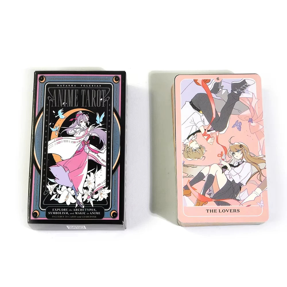 10.3*6Cm Anime Tarot Deck Explore the Archetypes Symbolism and Magic in Anime Modern Anime Characters