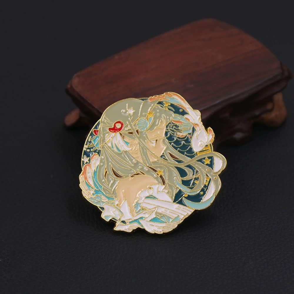 Toilet-Bound Hanako Kun Brooch Pins - Anime TBHK Enamel Pins for Backpacks Bag Accessories - Yashiro Nene Hanako Kun Yugi Amane Cosplay Brooches