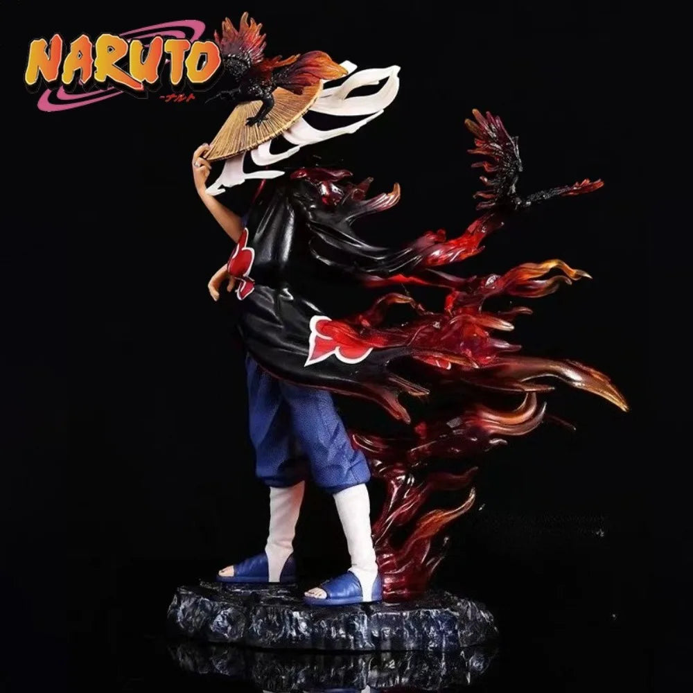 Naruto Shippuden Uchiha Itachi Action Figure 30Cm PVC Fully Articulated Anime Collectible Display Model Statue Toy Gift for Fans