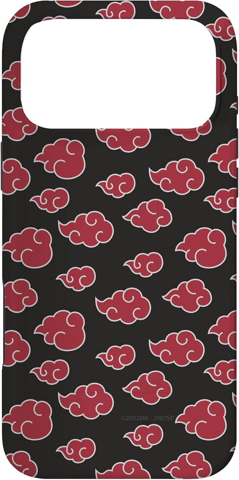 Shippuden Repeating Akatsuki Clouds Pattern Anime Case for Iphone 17 Pro Max