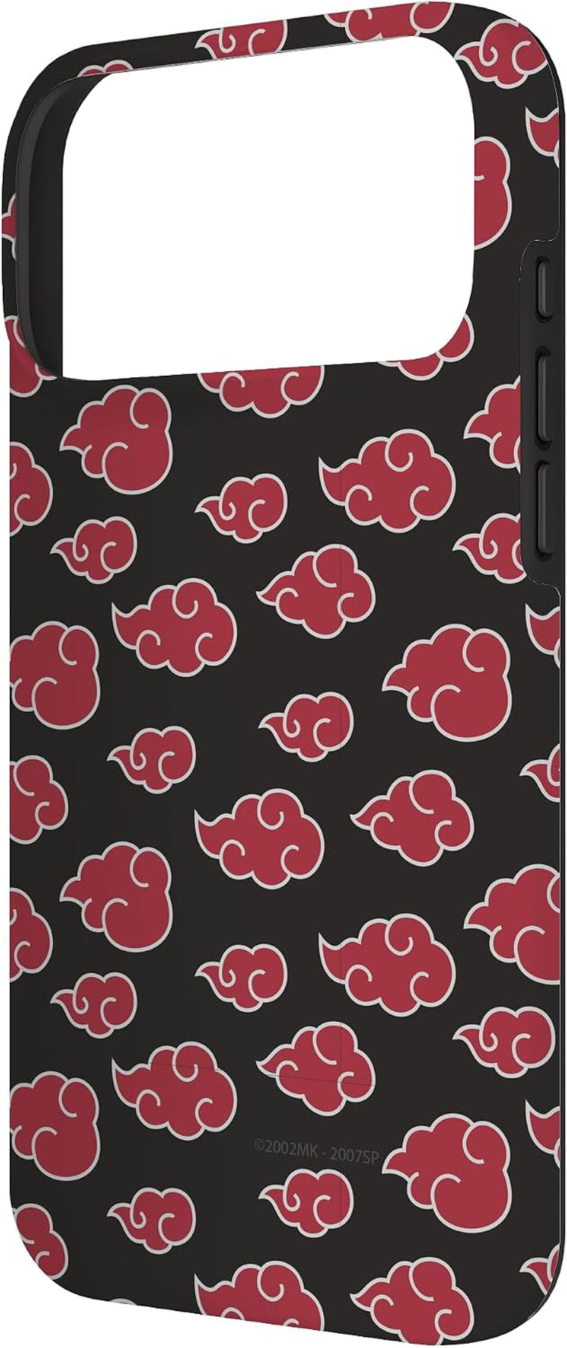 Shippuden Repeating Akatsuki Clouds Pattern Anime Case for Iphone 17 Pro Max