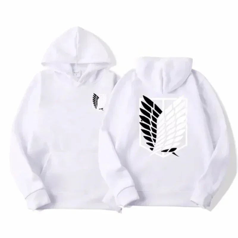 Attack on Titan Men'S Hoodie Anime Hoodies Men Women Streetwear Pullover Harajuku Shingeki No Kyojin Hoodies Sweatshirt Clothes
