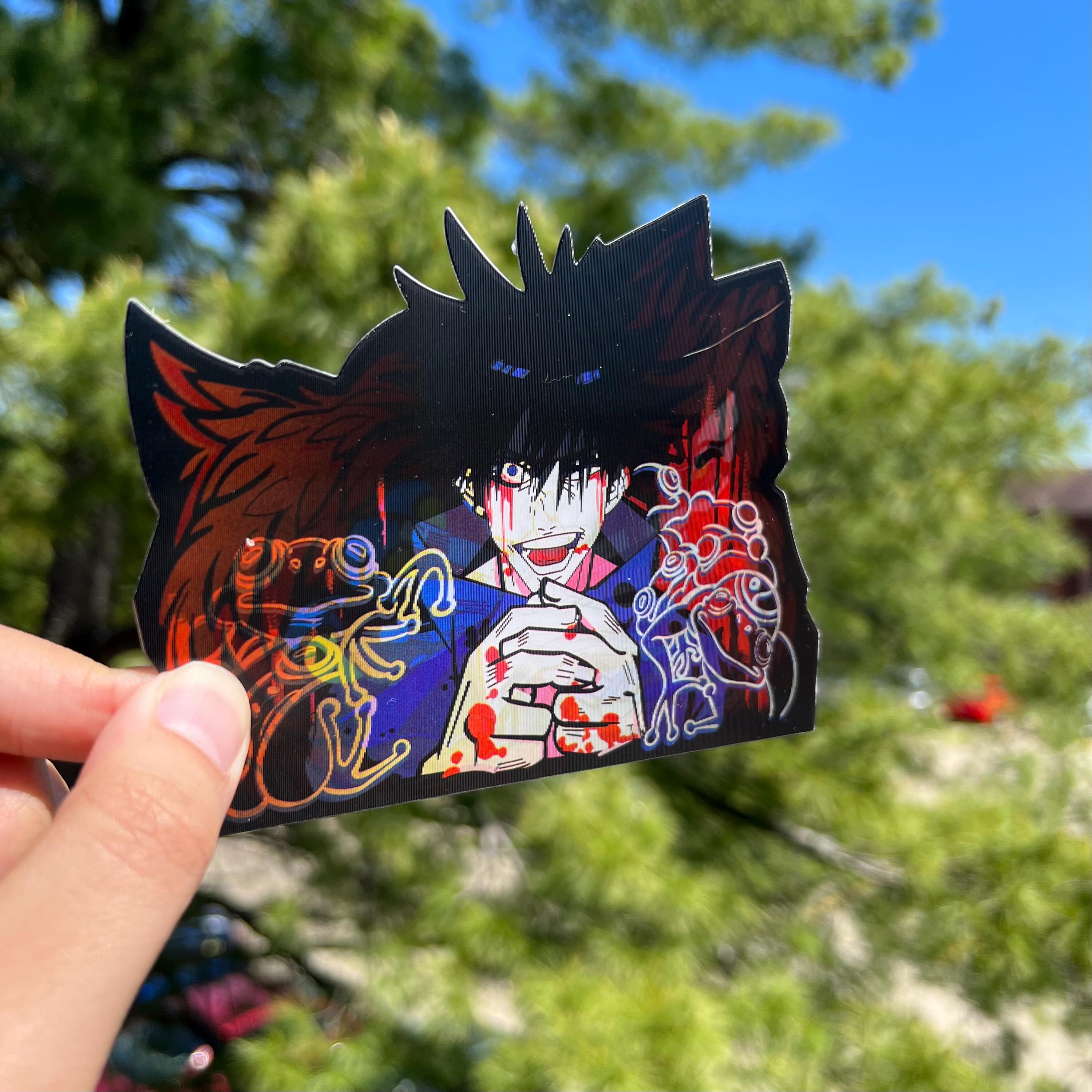 Anime Motion Sticker - Waterproof/Uv Resistant Anime Decal