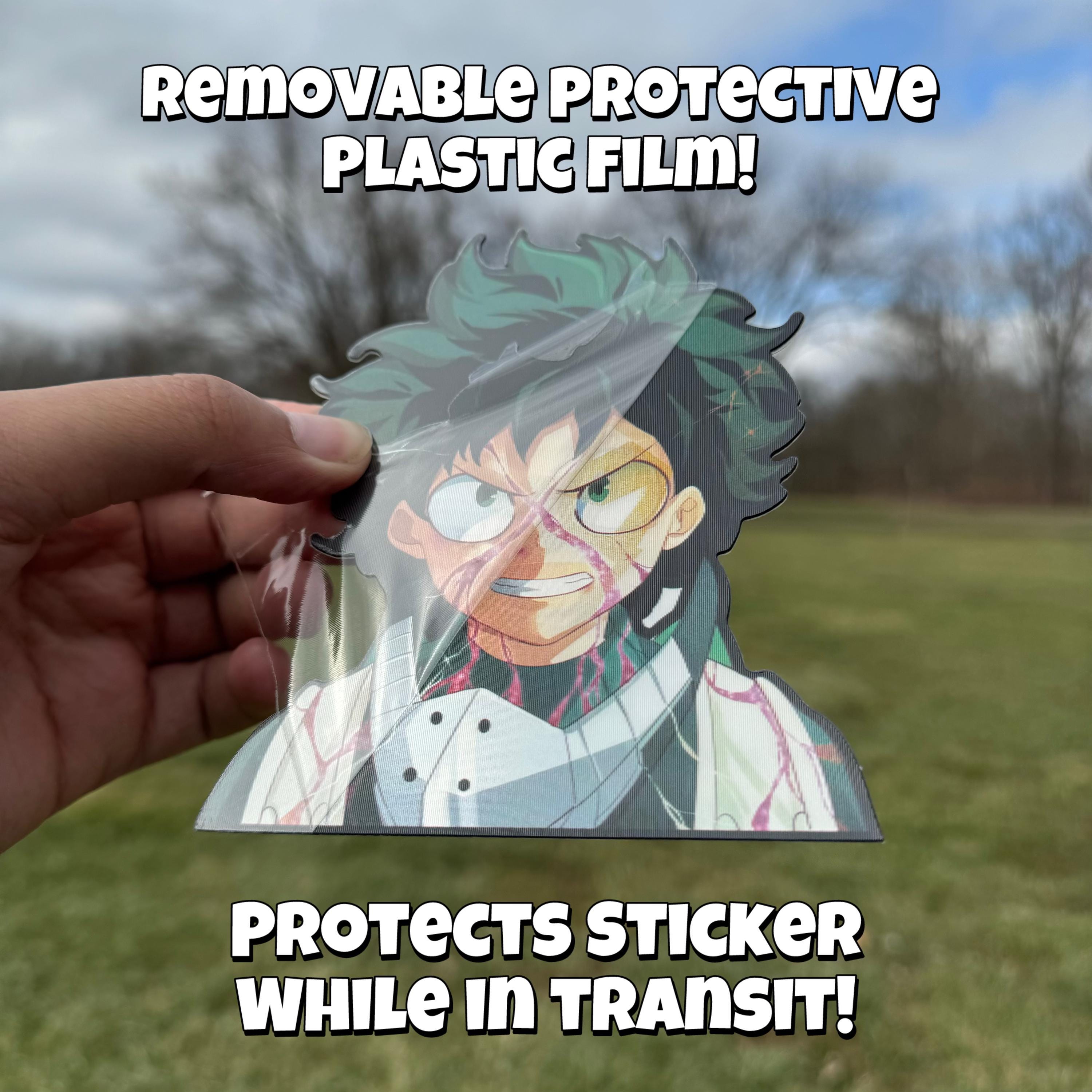 Anime Motion Sticker - Waterproof/Uv Resistant Anime Decal